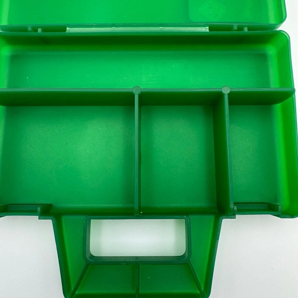 LEGO Sorting Case To Go Kids Green Portable Storage Box 4087‎